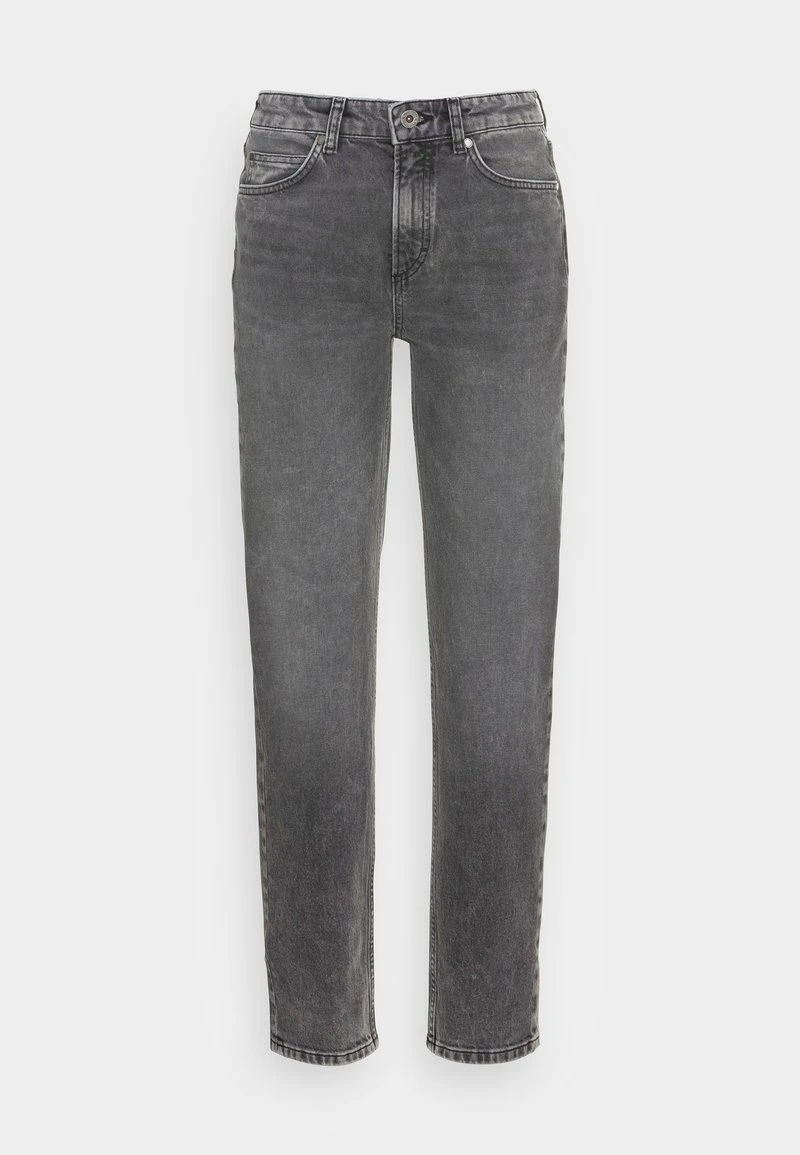 Marc O'Polo Damen TROUSER HIGH WAIST CROPPED LENGTH - Jeans Straight Leg - Sustainable Grey Wash 4 Marc O'Polo Damen TROUSER HIGH WAIST CROPPED LENGTH - Jeans Straight Leg - Sustainable Grey Wash – Bild 4