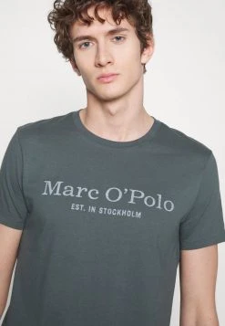 Marc O'Polo SHORT SLEEVE ROUND NECK CLASSIC - T-Shirt Print - Mangrove | Herren -Marc O'Polo Verkäufe fb83660e21c74a7d9222ef6cea176366