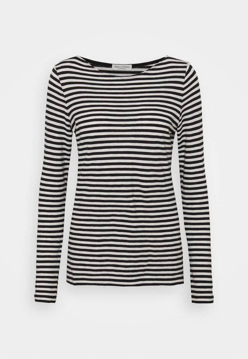 Marc O'Polo LONG SLEEVE BOAT NECK STRIPED - Langarmshirt - Multi/black | Damen 4 Marc O'Polo LONG SLEEVE BOAT NECK STRIPED - Langarmshirt - Multi/black | Damen – Bild 4