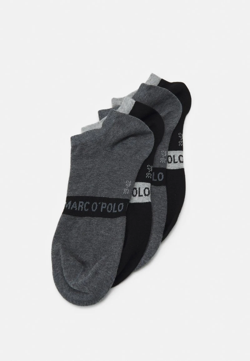 Marc O'Polo SNEAKER LOW CUT 4 PACK - Socken - Black | Herren 1 Marc O'Polo SNEAKER LOW CUT 4 PACK - Socken - Black | Herren