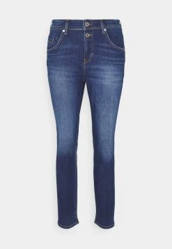 Marc O'Polo Damen ALBY STRAIGHT - Jeans Relaxed Fit - Dark Blue Wash