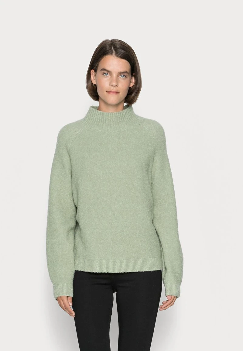 Marc O'Polo Damen LONGSLEEVE ROUND NECK BOUCLE - Strickpullover - Washed Spearmint 1 Marc O'Polo Damen LONGSLEEVE ROUND NECK BOUCLE - Strickpullover - Washed Spearmint