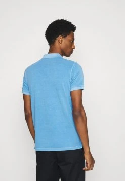 Marc O'Polo SHORT SLEEVE BUTTON PLACKET COLLAR AND CUFF - Poloshirt - Azure Blue | Herren -Marc O'Polo Verkäufe fd3c0bec0ac5440fb4ec843e31f0c2fb