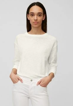Marc O'Polo Damen Strickpullover - Paper White