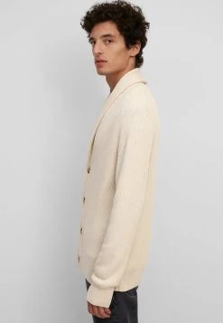 Marc O'Polo AUS HOCHWERTIGEM MIX - Strickjacke - Linen White | Herren -Marc O'Polo Verkäufe fd7c2e26295b42ba8b304fd0ed66a9a1